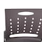 Flash Furniture 881 lb. Capacity Gray Sled Base Stack Chairs, 5PK 5-RUT-2-GY-BK-GG - alternate 8